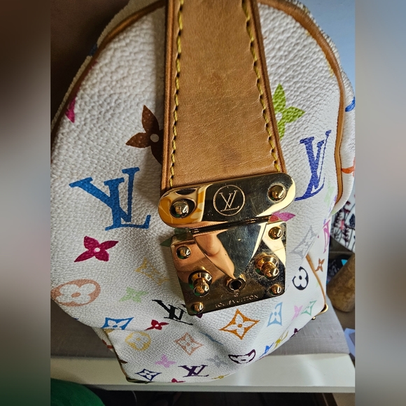 LOUIS VUITTON  Monogram Multicolor Keepall 45 Boston Bag M92641 LV Auth 22469A - Picture 15 of 16